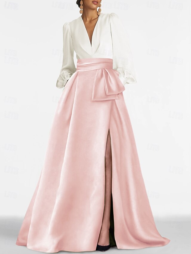 Elegant Champagne Beaded Sheath Sweetheart Side Slit & Train Evening Gown DP7236