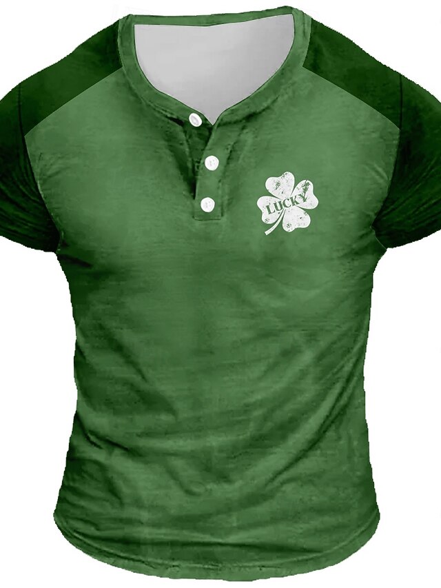 HUIFUAO T-shirt Saint-Patrick Femme – Trèfle Porte-Bonheur, Chemise Irlandaise Verte St-Patrick