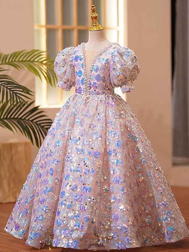  Vestido curto  mini de florista para casamento vestido de festa para meninas vestido de baile fofo em tule com bordado ajuste de praia tamanhos 3-16 anos