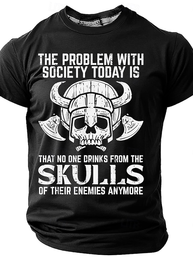  Bărbați Amuzant Tricou Manșon scurt Tricou Tipărire 3D Stil Nautic Cămașă Modă Zilnic Stradă Zilnic Negru Trifoi Gri Închis Vară Primăvară Îmbrăcăminte S M L XL XXL XXXL