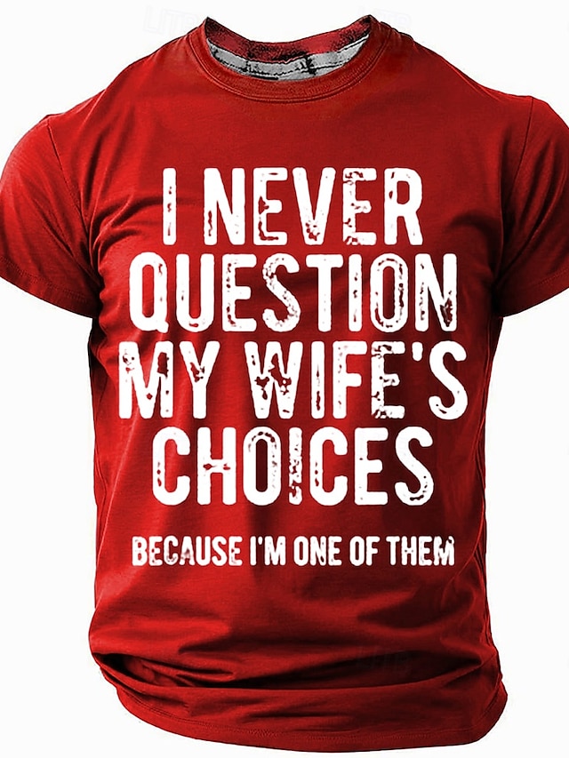  Męskie Rodzina Zabawny slang Podkoszulek Krótki rękaw Podkoszulek Druk 3D Półgolf Koszula Moda Codzienny Ulica Codzienny Czarny Czerwony Niebieski Lato Wiosna Odzież S M L XL XXL XXXL