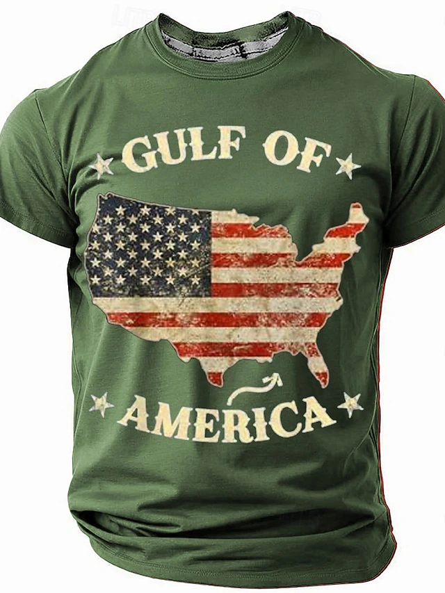 Dion Wear Black American Flag T-Shirt - Men's Large, Red Print, 100% Cotton, Made In USA
