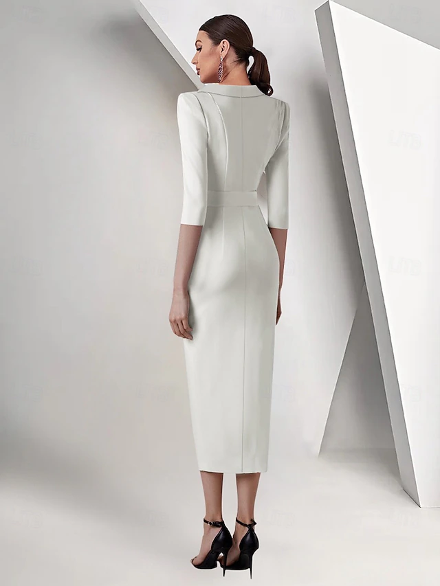 Femmes Robe smoking Sirène Trompette Sirène robe demoiselle d honneur ...