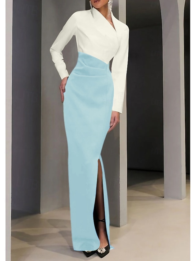 Sheath Style Wedding Guest Formal Evening Dress
