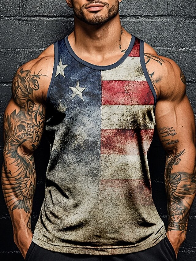 Men's New Zealand Flag Veteran Printed T-shirt