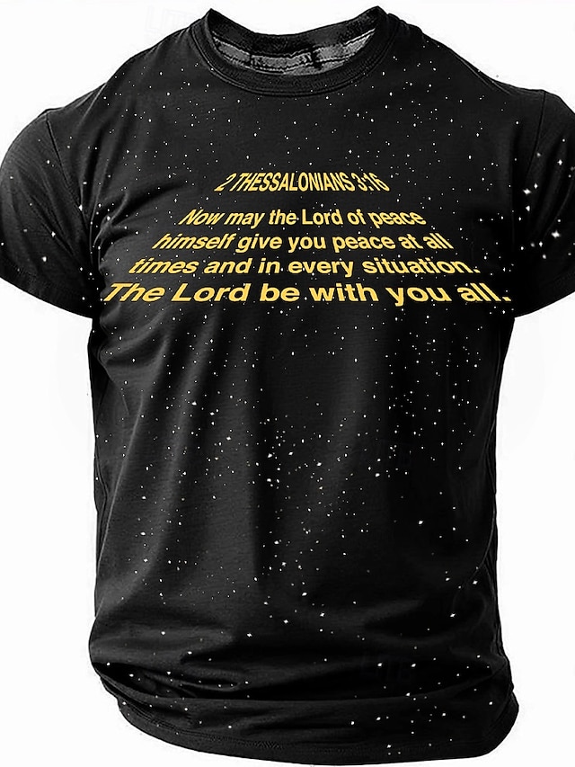  Easter Men's Jesus Christian T Shirt Short Sleeve T shirt 3D Print Crew Neck Shirt Designer Casual Party Street Casual Black Summer Spring Clothing Apparel S M L XL XXL XXXL