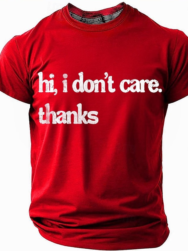 "I Understand I Just Don't Care" Funny Sarcastic T-Shirt - Humor Graphic Tee For Men & Women