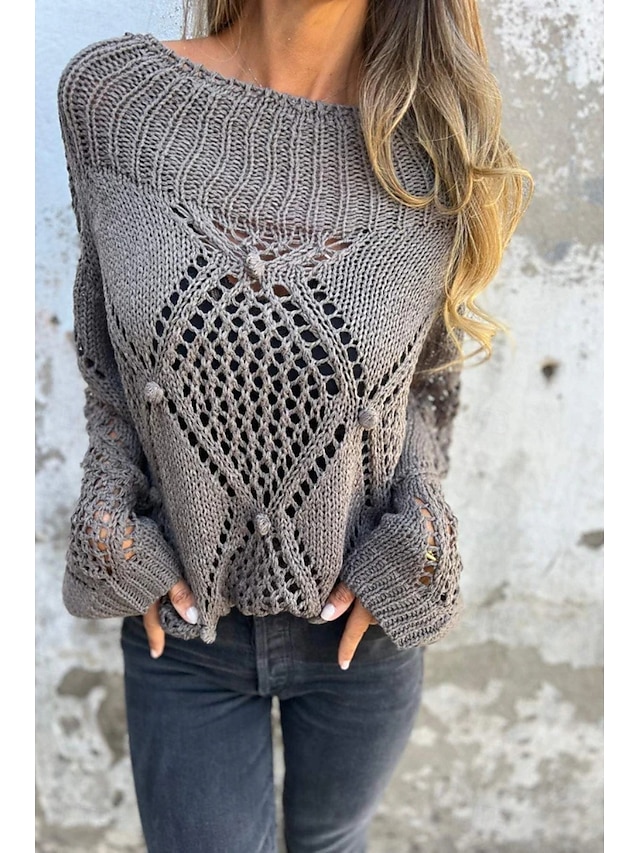  Damen Bluse Einfach Basic Modern Lässig Langarm Rollkragen Normale Oberteile Täglich Ausgehen Ausschnitt Schwarz Weiß Grün Khaki Grau Sommer