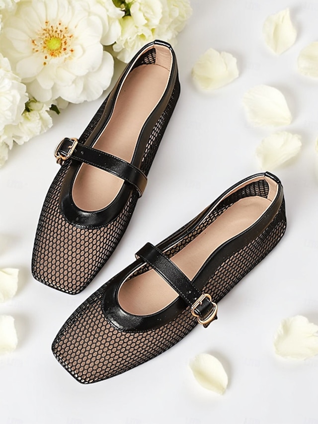  női aranyhálós mary jane flats – elegáns alacsony sarkú randevús cipő csatos pánttal hétköznapi kirándulásokhoz és mindennapi viselethez
