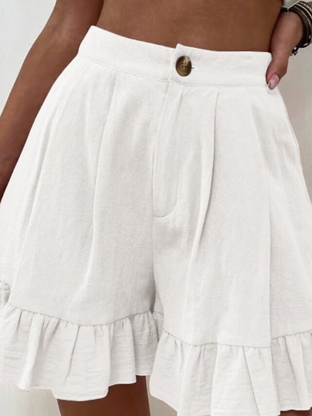 Short Fluide Prettylittlething en Coton pour Femme