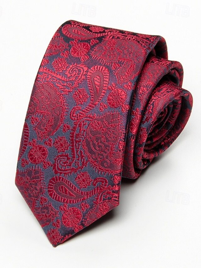Burgundy Black Shawl One Button Slim Fit Prom Party Men Suit main image 1