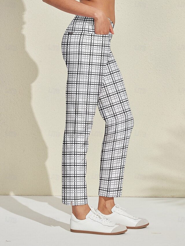 Women's Golf Pants Black Bottoms Ladies Golf Attire Clothes Outfits Wear Apparel4