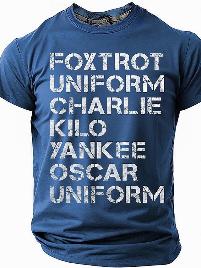 Bărbați Argou amuzant Tricou Manșon scurt Tricou Tipărire 3D Stil Nautic Cămașă Modă Zilnic Casual Stradă Casual Zilnic Negru Roșu-aprins Albastru piscină Vară Primăvară Toate Sezoanele Îmbrăcăminte