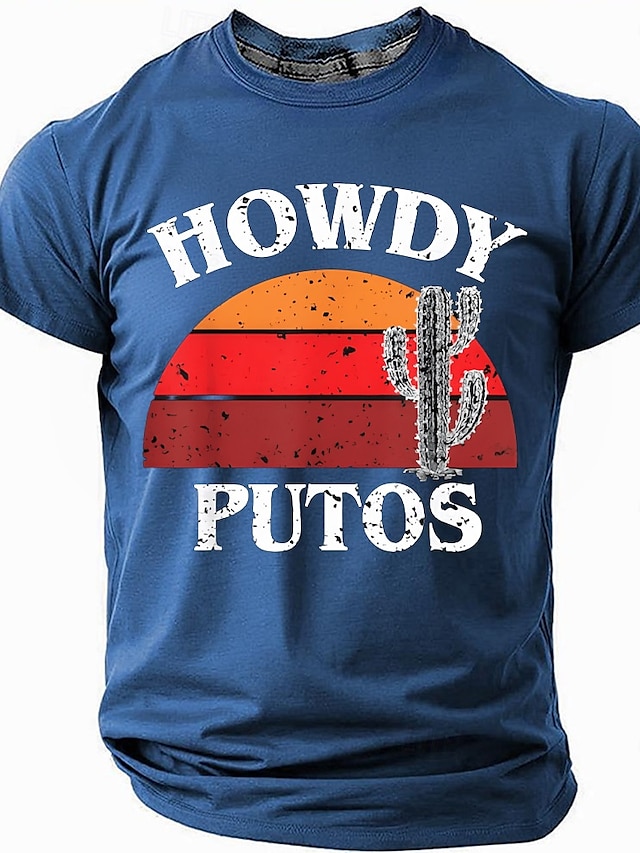  Męskie Ofensywny Niegrzeczny Podkoszulek Krótki rękaw Podkoszulek Druk 3D Półgolf Koszula Moda Codzienny Podstawowy Ulica Codzienny Czarny Niebieski Zielony Lato Wiosna Na każdy sezon Odzież S M L XL