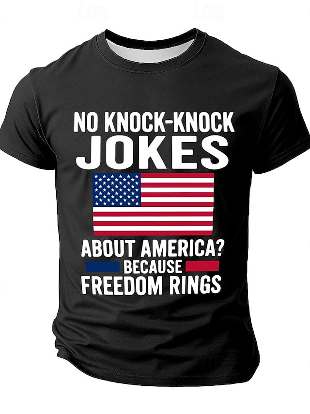  Chandails patriotiques pour hommes T-shirt local œuf T-shirt à manches courtes T-shirt 3D imprimé à col rond T-shirt militaire drôle politique décontracté de rue quotidien noir bleu vert été