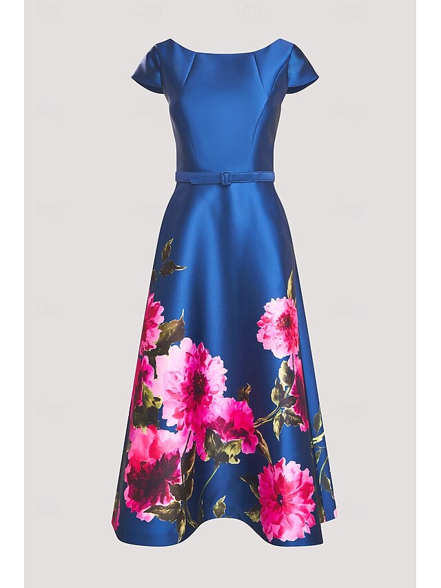 A-Line Cocktail Dresses Sexy Dress Wedding Guest Homecoming Ankle Length