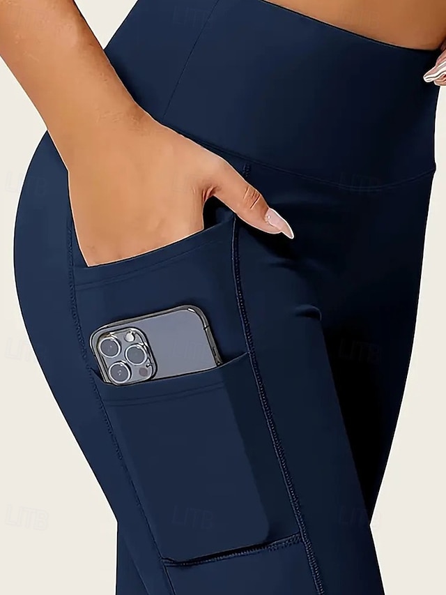  Per donna Leggings Shorts arricciati Leggings comodi Streetwear Casual Lunghezza alla caviglia Vita Alta Semplice Elastico in vita Traspirabilità Elasticizzato Vacanza Sportivo Abbigliamento