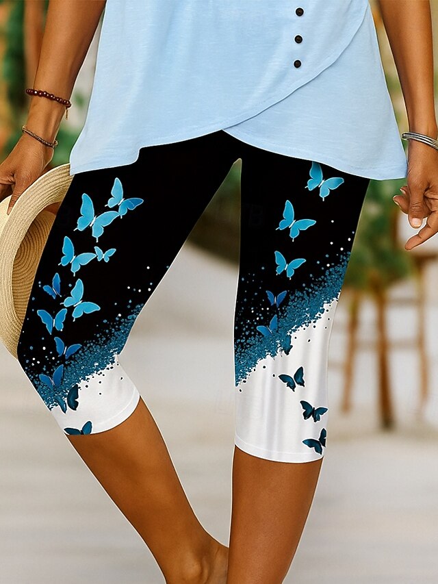 Puffin Pattern Print Women Leggings