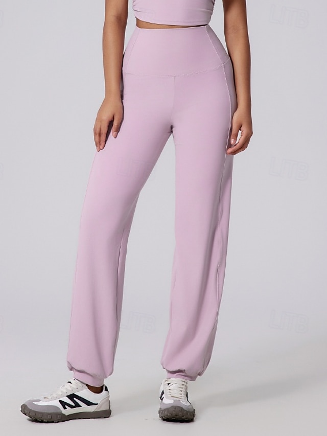  Dames Fitness broek Yoga legging sportbroek Yoga Fitness Pilates Broeken Donker Grijs Wit Roze Herfst Winter Sport Sportkleding Micro-elastisch