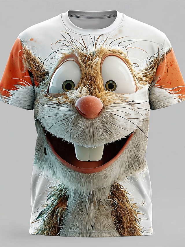 T Shirt SUN 68 Goodstoworld Camicia Da Uomo A Maniche Corte Con Stampa 3D, Casual T Shirt Con Logo - Foto 9