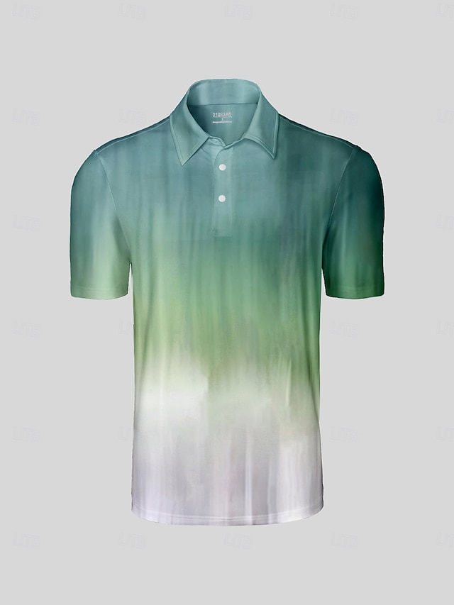 Herren poloshirt Grün Kurzarm Shirt Golfkleidung, Kleidung, Outfits, Kleidung