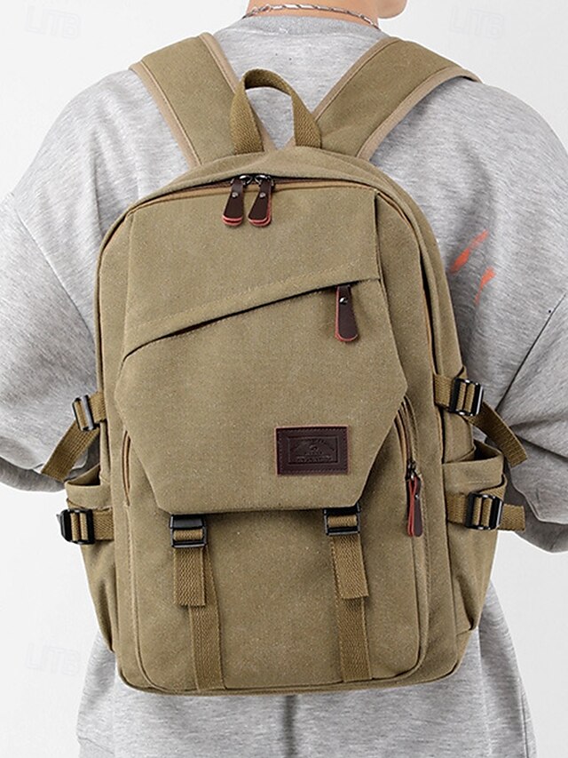  Sac à dos pour homme imperméable et résistant aux rayures - Sac à dos décontracté et élégant pour les voyages, l'école et le quotidien