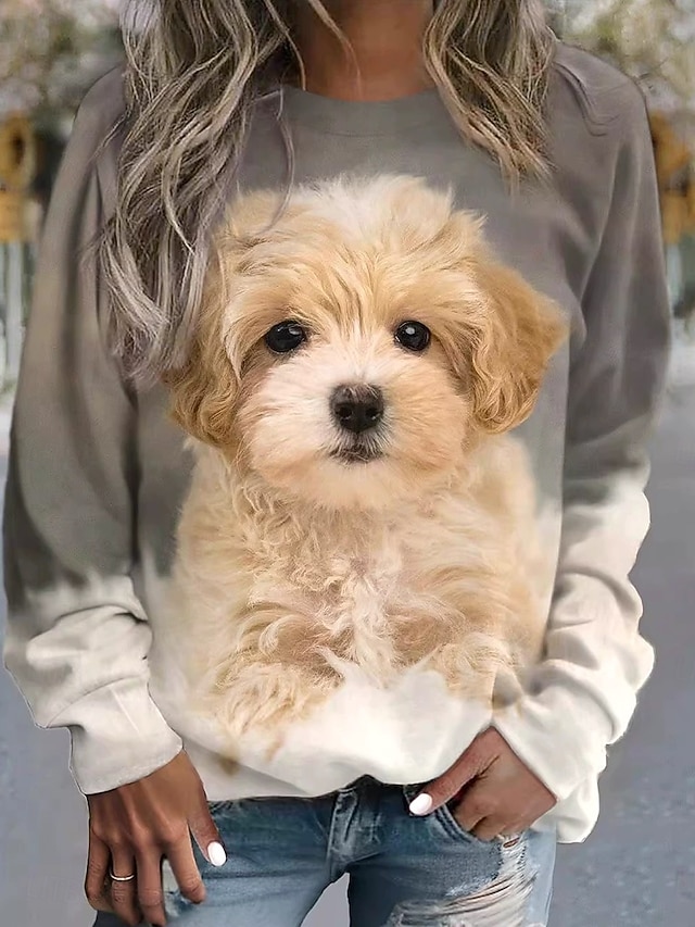 Adorable Chat Sweat à Capuche à La Mode Pull Lâche à Manches Longues Pour Femme Lady (Noir