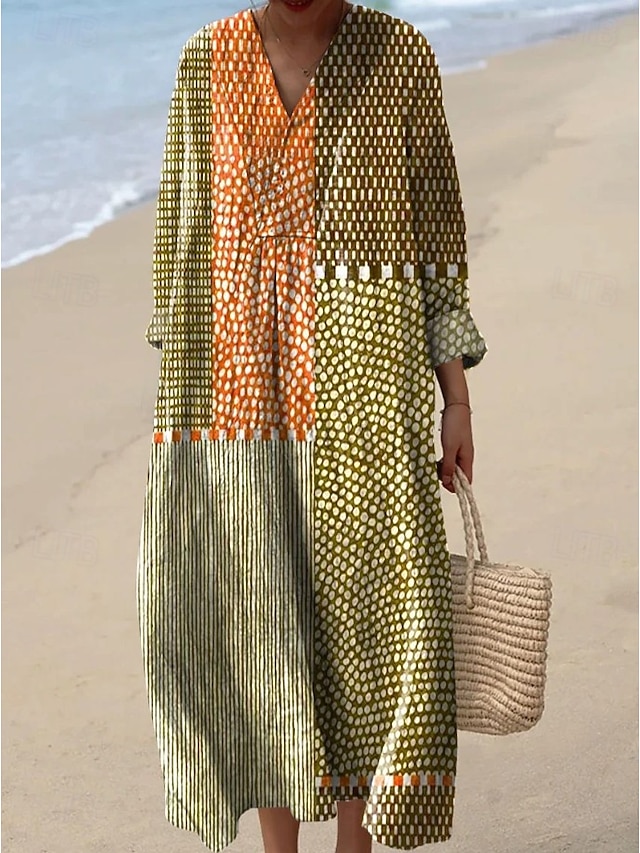 dress with long flowy sleeves Raindance Floral Long Sleeved Maxi Dress - M Size - Women's Dresses