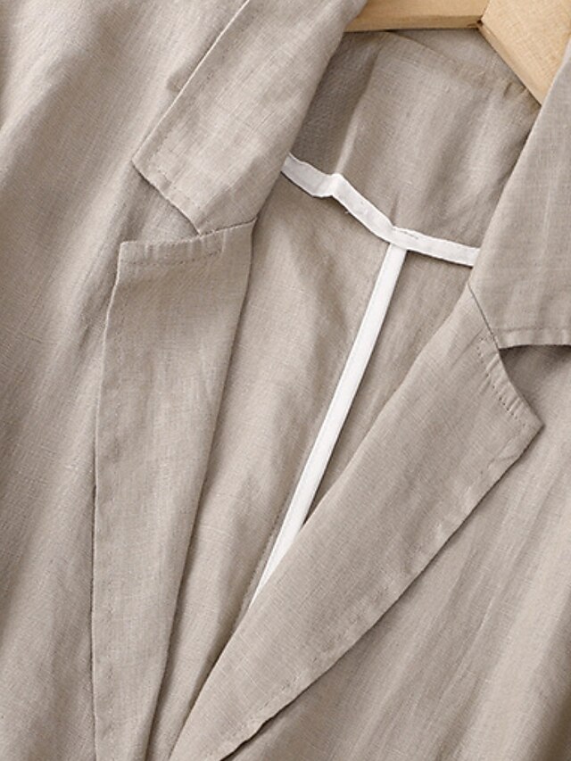 Stylish Women's Cotton Casual Blazer - Lightweight & Versatile Jacket for Everyday Wear