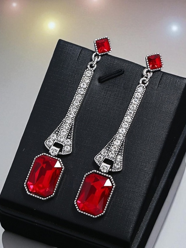 Boho Tribal Statement Handmade Drop Earrings Roaring Twenties Jewelry