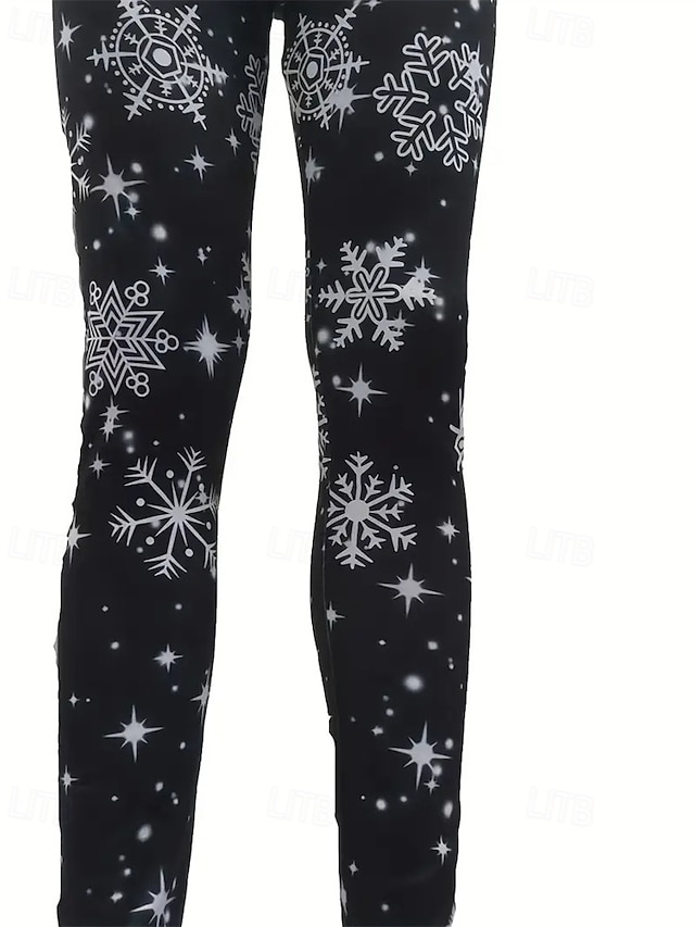 Leggings Flocon de Neige