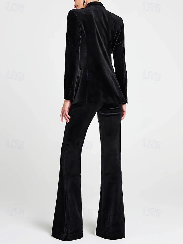Tuta Donna Elegante Curvy Set Completo Tuta Donna Maniche Lunghe Blazer Giacca Due Pezzi Set per Business Pantaloni Moda Abiti Set per Ufficio Tuta da Cerimonia Donna Eleganti Tuta Donna Elegante Curvy Set Completo Tuta Donna Maniche Lunghe Blazer Giacca Due Pezzi Set per Business Pantaloni Moda Abiti Set per Ufficio Tuta da Cerimonia Donna Eleganti