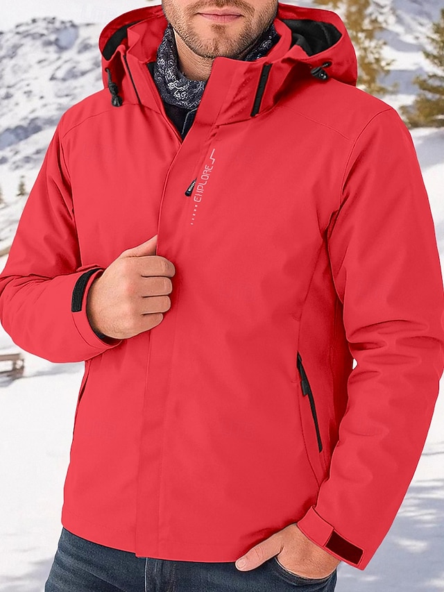 Men's Lightweight Jacket Softshell Jacket Raincoat Hiking Jacket ...