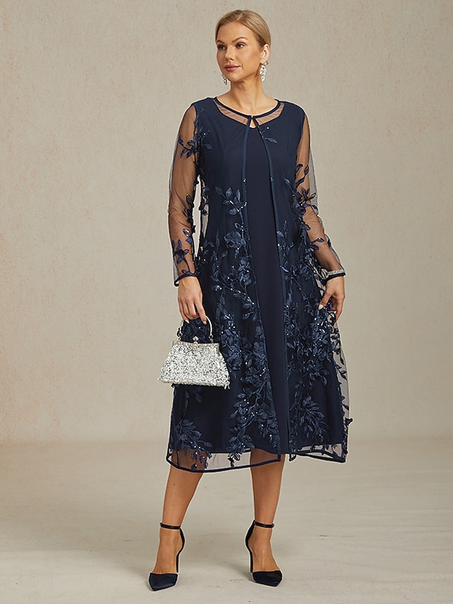  veste femme manteau blazer dentelle brodée paillettes élégant floral formel anniversaire mariage invité cocktail fête ouvert devant long col rond coupe régulière manches longues vêtements d'extérieur