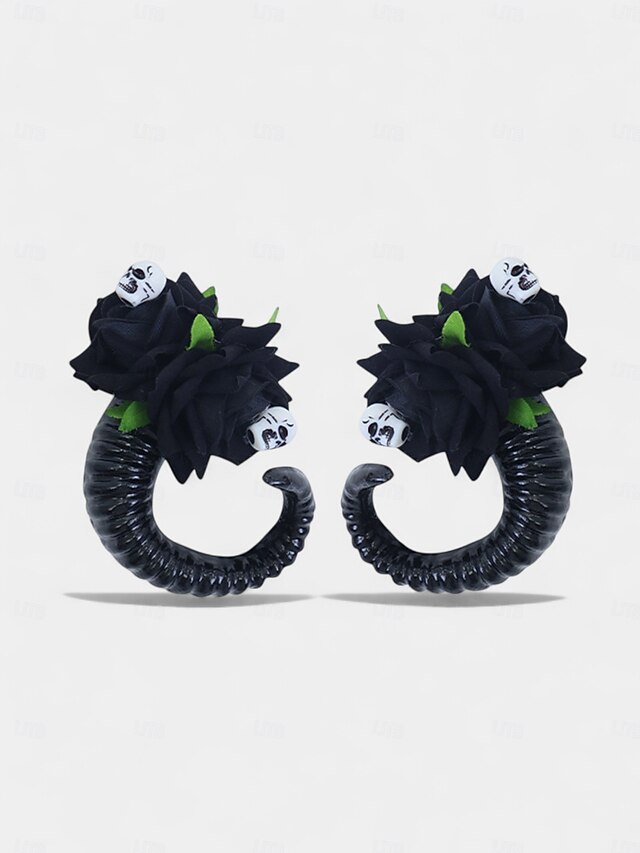 Fermagli Per Capelli Con Corna Da Diavolo Gotico – Copricapo 3D Per Cosplay, Halloween E Feste, Regolabili Uomo/Donna