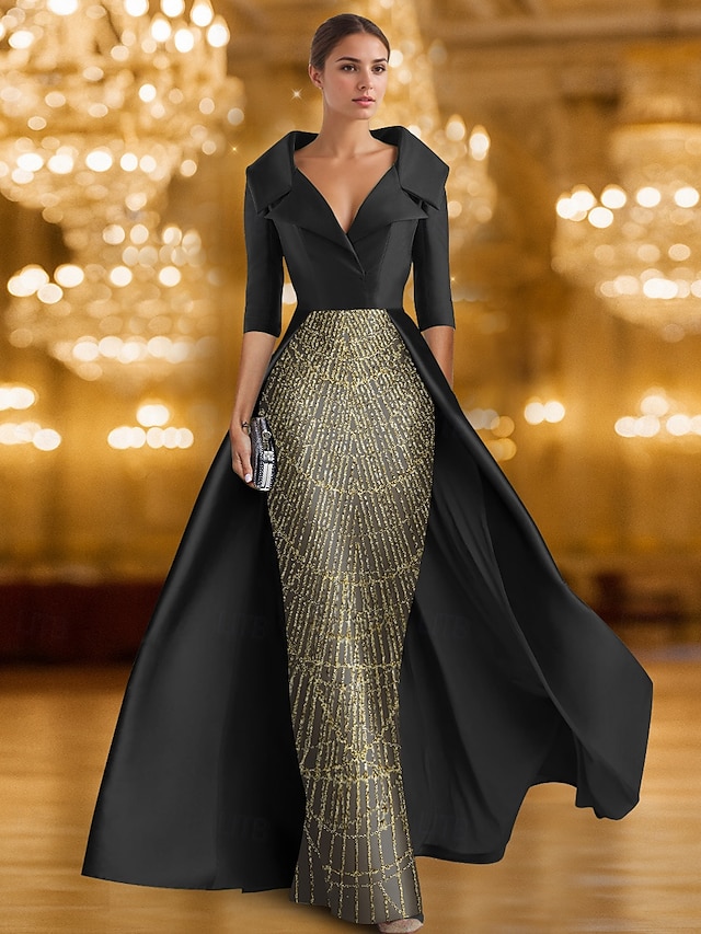 Gold A-Line Sexy Evening Dresses Gowns 2025 Beaded Off Shoulder For Woman Wedding Party LA71305