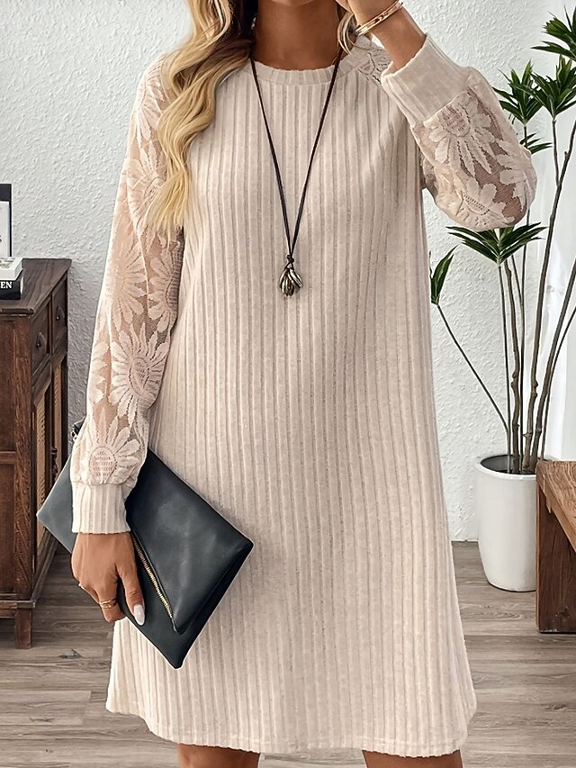 Trui-jurk met rolkraag - GRIJS - - 27.00 Trui-jurk met rolkraag - GRIJS - - 27.00