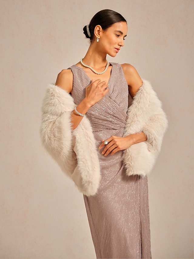 レディース 冬コート 暖かい ショール スカーフ エレガント フォーマル デイリー ラペル オーバーサイズ 半袖 アウターウェア ホワイト 秋 冬