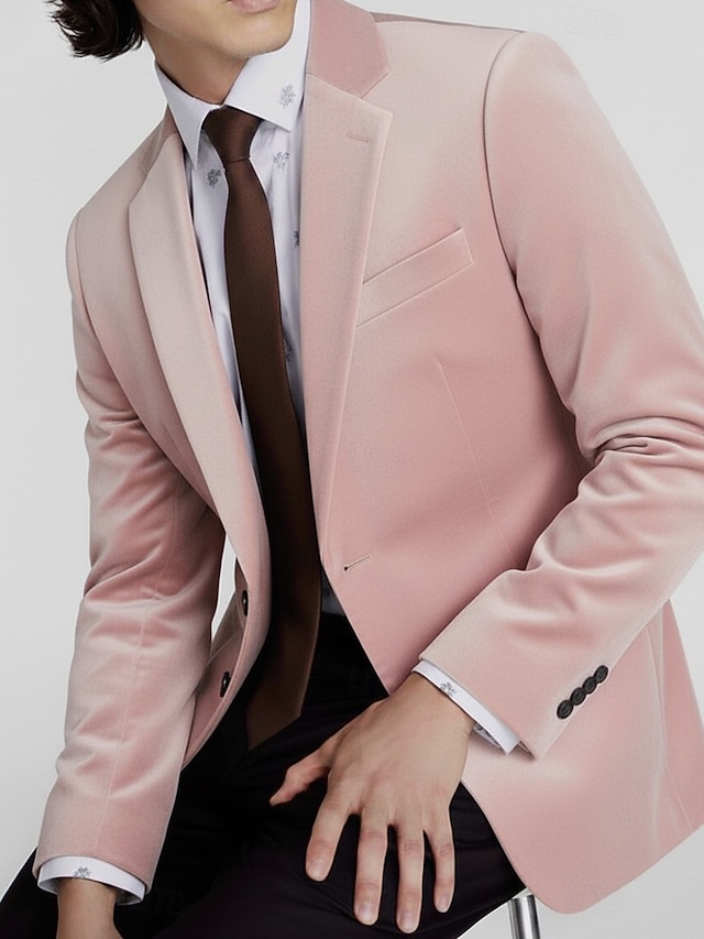 COOFANDY Abito Uomo In Lino 2 Pezzi – Giacca E Pantaloni – Vestibilità Regolare, Leggero, Beige/cotone