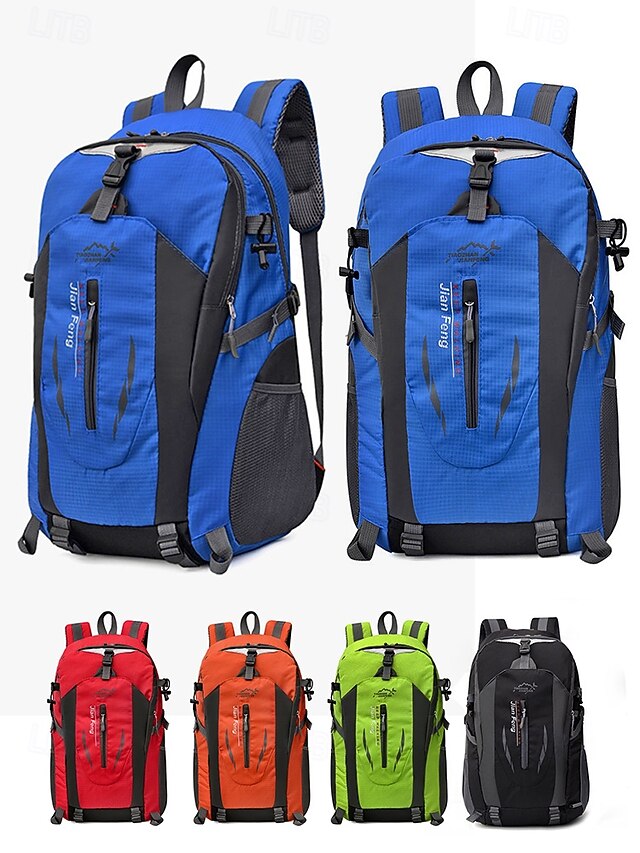  Mochila unisex de senderismo, disponible en varios colores, resistente y espaciosa, con correas ajustables para aventuras al aire libre.