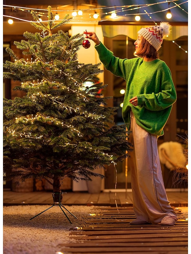  Guirlande Lumières en Fil de Cuivre 8 Modes de Lumière Basse Tension Sécurité À Brancher Festival Mariage Fête Atmosphérique Accessoires Luminaires 3/6/10/15/30/50M