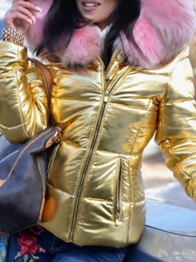 Generisch 2025 Veste Femme Grande Taille Quotidien Manteau Normal Coupe Régulière Respirant Veste Décontractée Manches Longues Couleur Unie Manteau Matelassé Manteau Femme Imperméable, Bleu Foncé, M