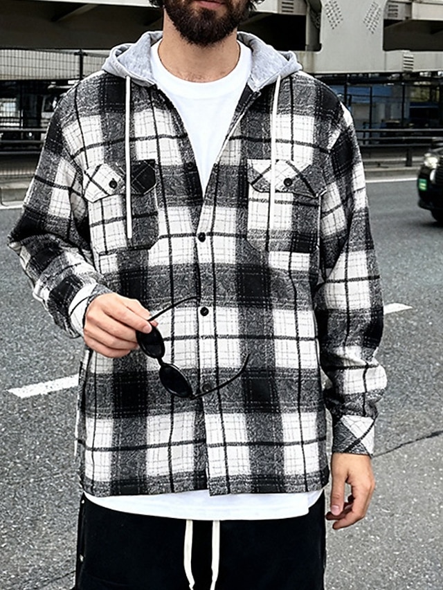 Trendyol Camicia Collo Plain Giacca Regolare Cappotto Uomo