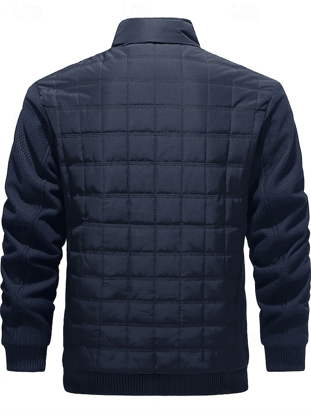 Korte Heren Winterjas | Jas met Bontkraag Korte Heren Winterjas | Jas met Bontkraag