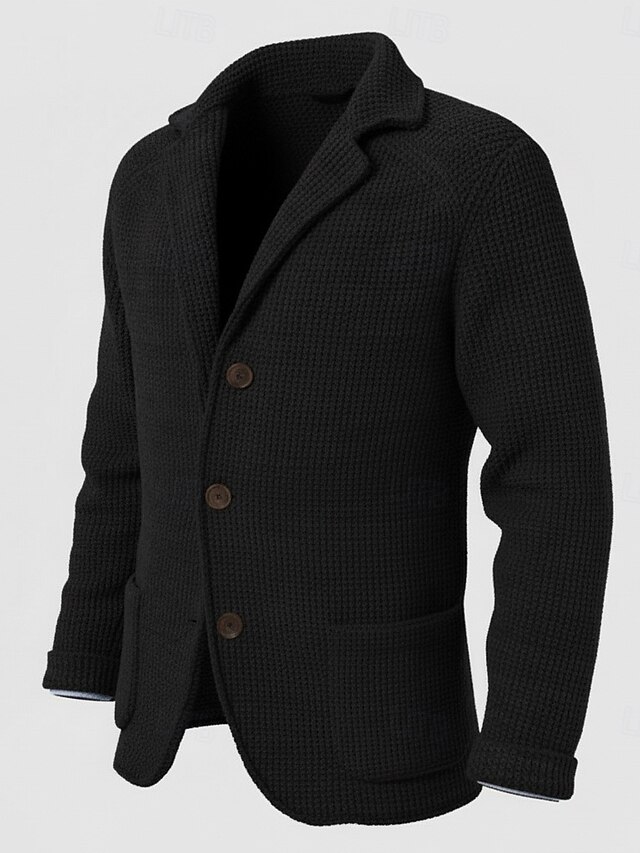 Gilet de Costume Homme Business Sans Manches Tweed Veste à Carreaux