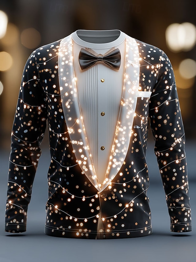 Pull De Noël Décontracté Pour Femme - Pull De Noël Pour Adolescentes Et Filles - Imprimé De Noël - Hauts Festifs - Col Rond - Chemisier De Noël - Haut Long, Bleu Ciel, S