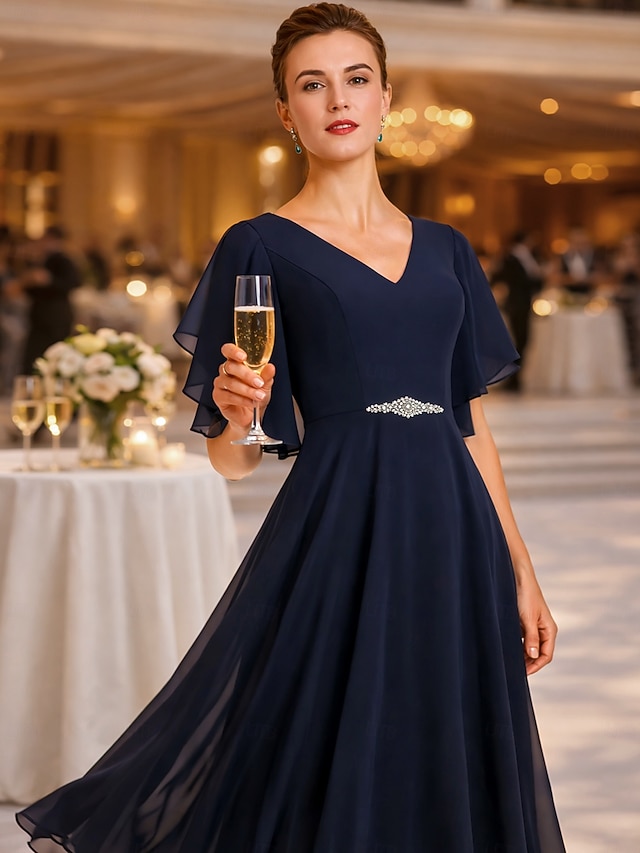 christmas dress evening outret Print Dresses for Women Size:19in / 48cm / 3XL EXCHANGE_ONLY Modest illusion round neck
