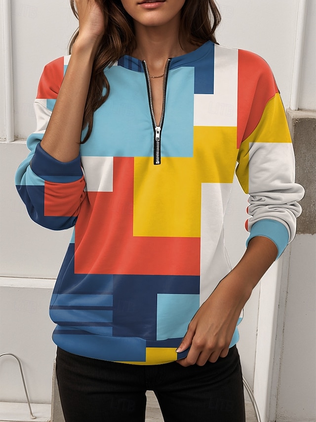 ORANDESIGNE Sweatshirts Femme Y2K Los Angeles Lettre Imprimé Sweat ORANDESIGNE Sweatshirts Femme Y2K Los Angeles Lettre Imprimé Sweat