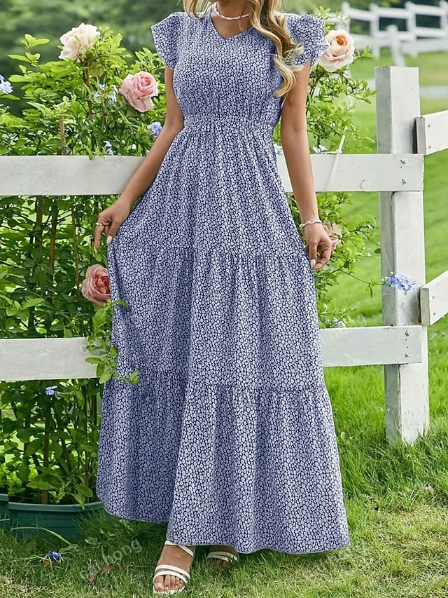 maternity clothes dresses formal Floral Sequin Embroidered Bodice Party Dress – Elonnashop Floral Corset Fit and group-CMOB132 Purchase Type:Keep Rental