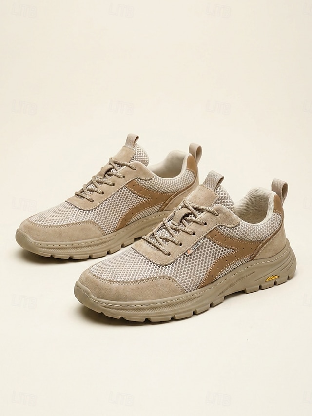 Music Festival Trail Sneakers Lace Up Outdoor Walking Shoes Lightweight Non Slip Shoes Concerts Camping Travel 2026 GBP £39